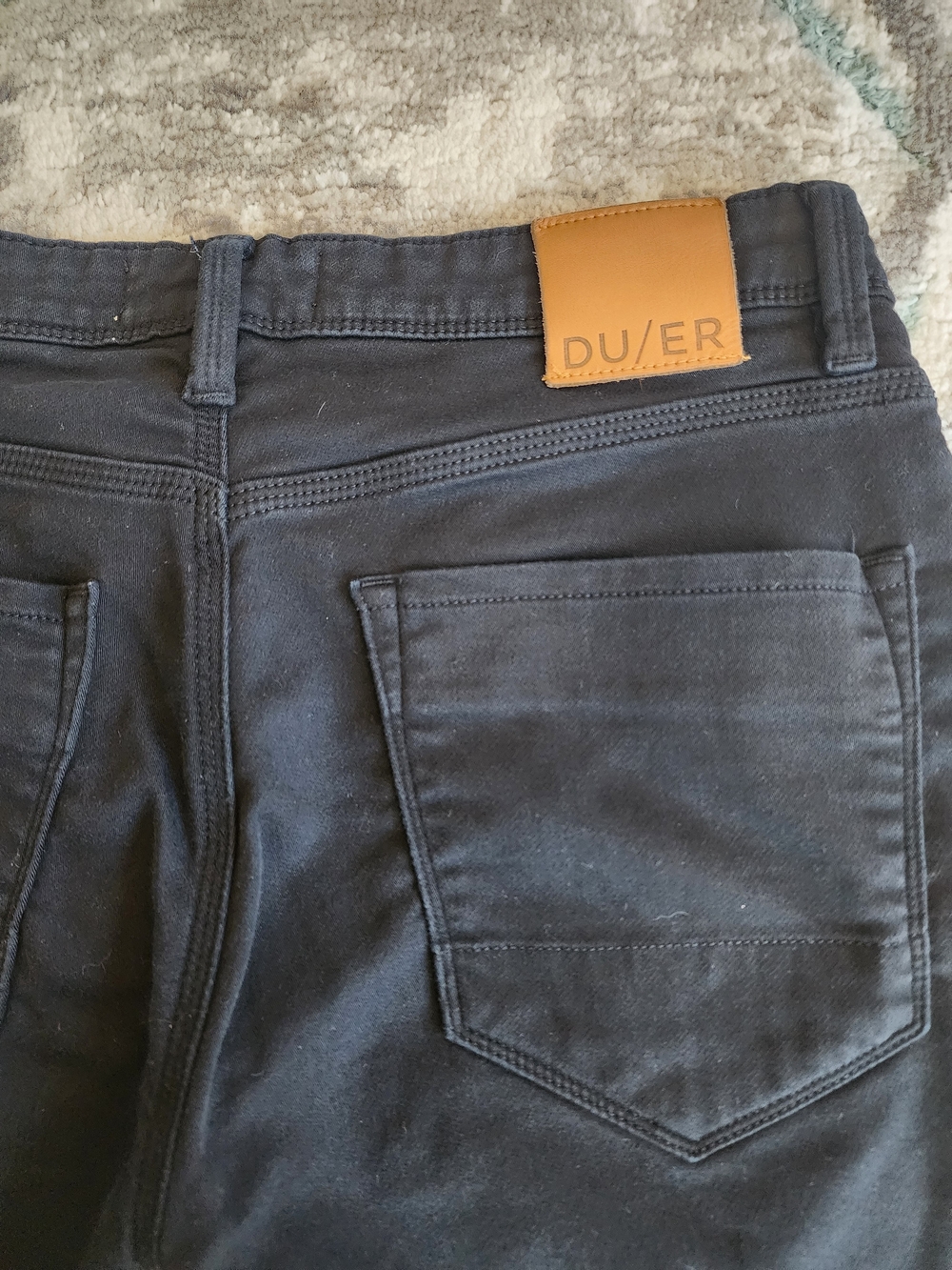 Men’s DUER No Sweat Shorts – Black (Size 30)